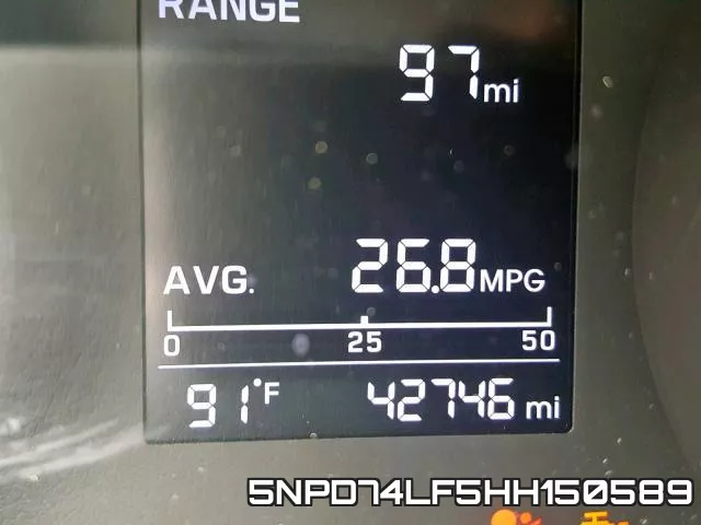 5NPD74LF5HH150589 фото 9