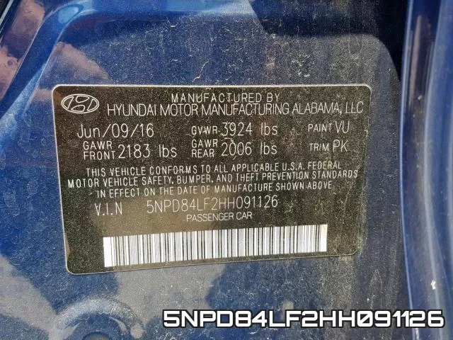 5NPD84LF2HH091126 фото 2
