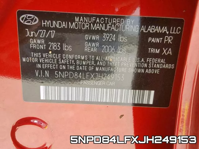 5NPD84LFXJH249153 фото 2