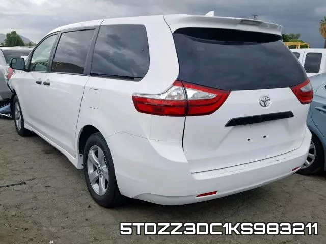 5TDZZ3DC1KS983211 фото 4