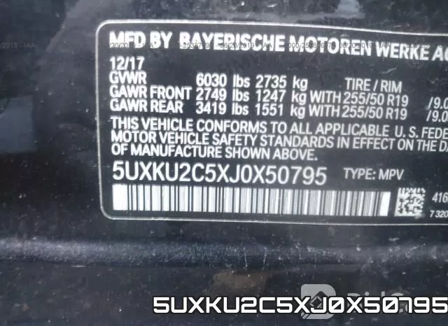 5UXKU2C5XJ0X50795 фото 10