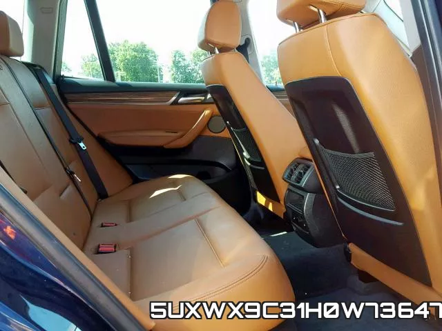 5UXWX9C31H0W73647 фото 7