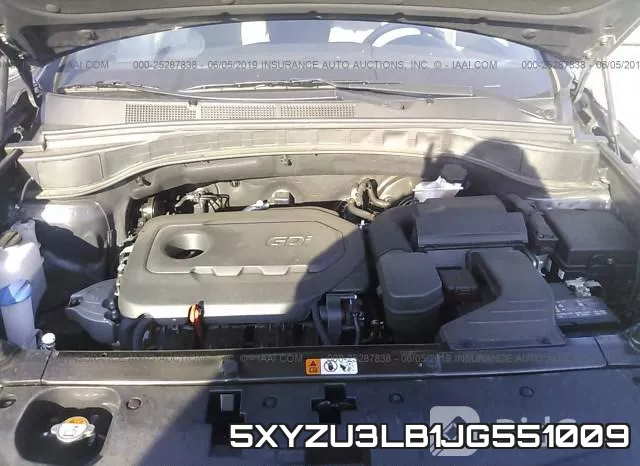 5XYZU3LB1JG551009 фото 2