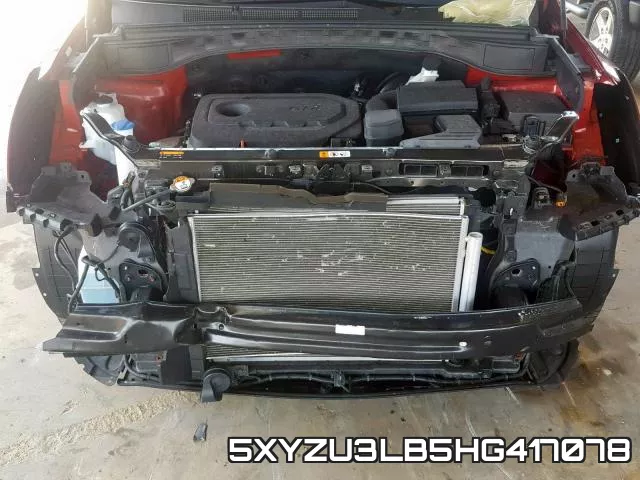 5XYZU3LB5HG417078 фото 8