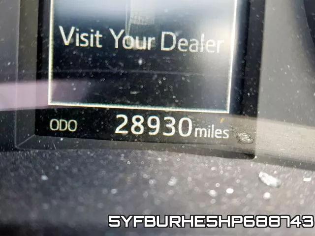 5YFBURHE5HP688743 фото 9