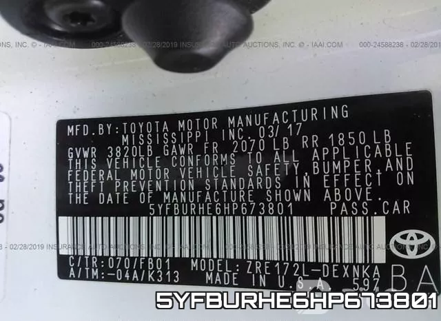 5YFBURHE6HP673801 фото 10