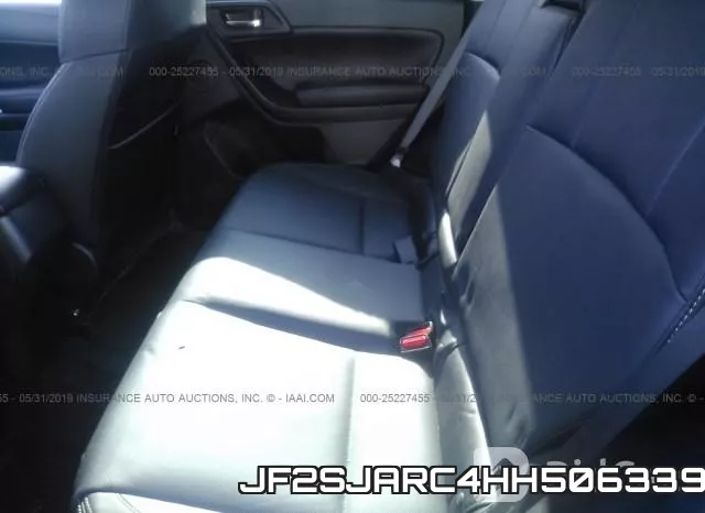 JF2SJARC4HH506339 фото 9