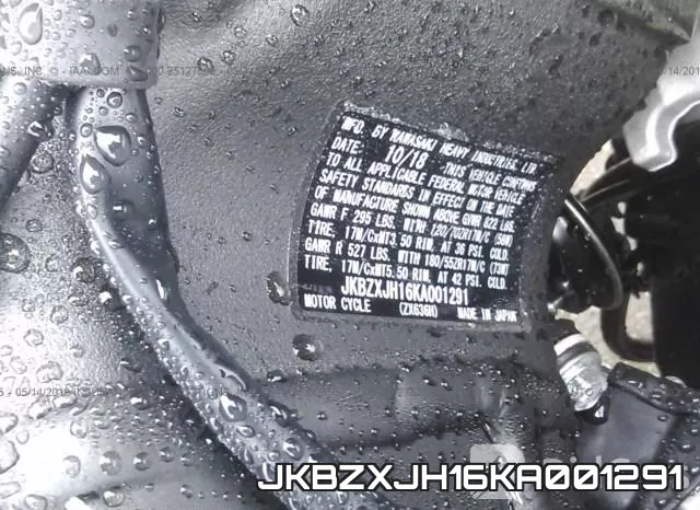 JKBZXJH16KA001291 фото 2