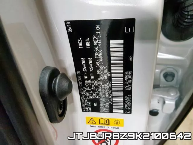 JTJBJRBZ9K2100642 фото 2