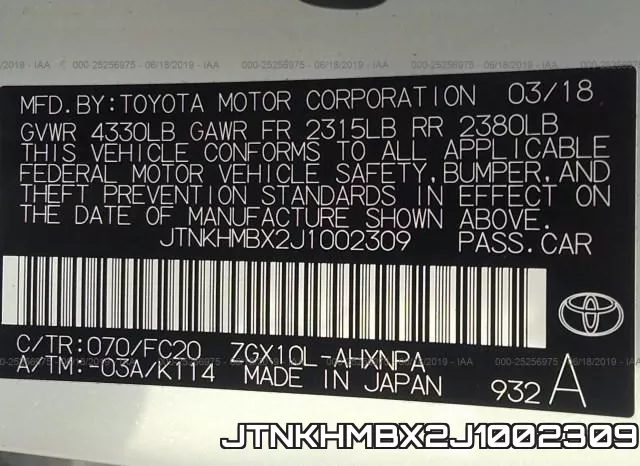 JTNKHMBX2J1002309 фото 10