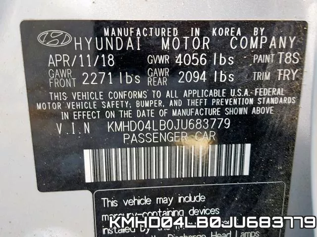 KMHD04LB0JU683779 фото 2