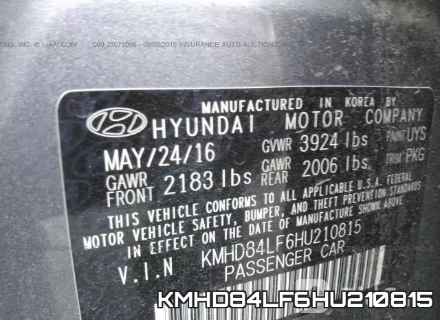 KMHD84LF6HU210815 фото 10