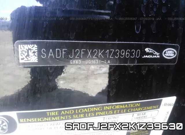 SADFJ2FX2K1Z39630 фото 10