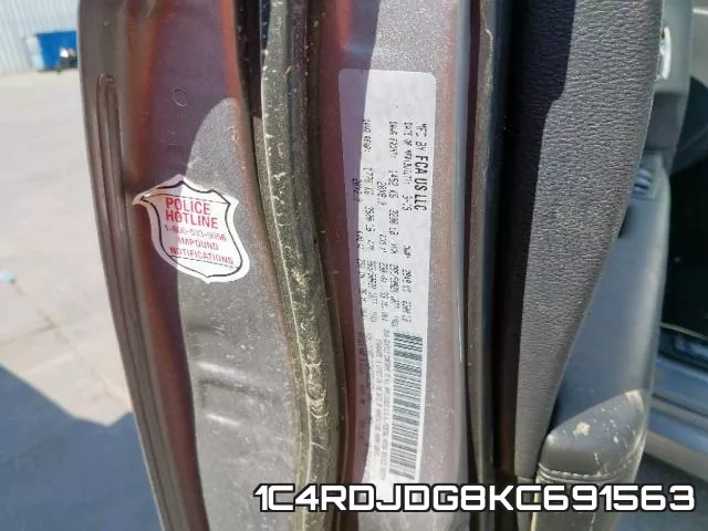 1C4RDJDG8KC691563 фото 2