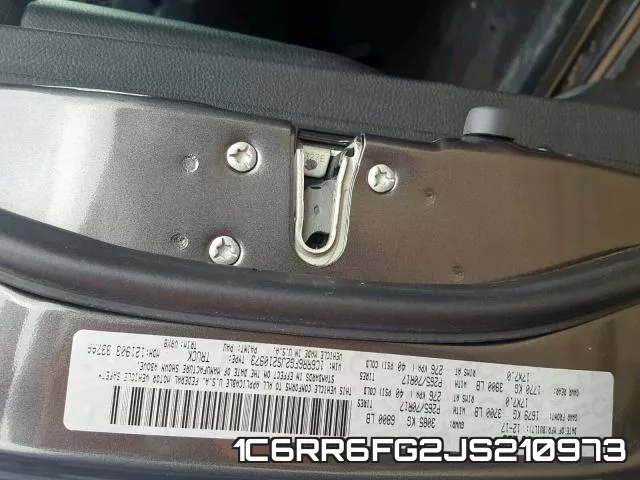 1C6RR6FG2JS210973 фото 2