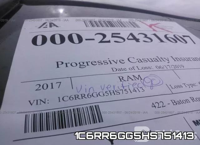 1C6RR6GG5HS751413 фото 10