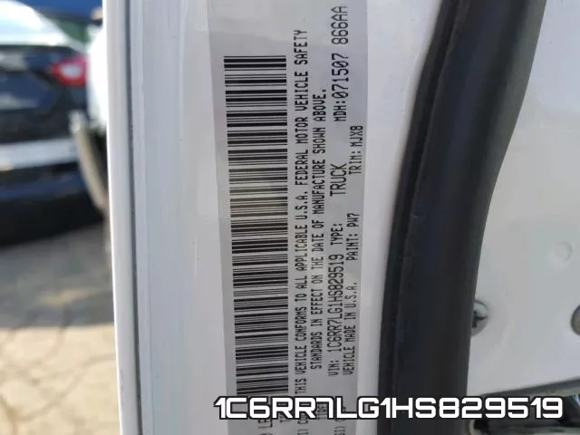 1C6RR7LG1HS829519 фото 2