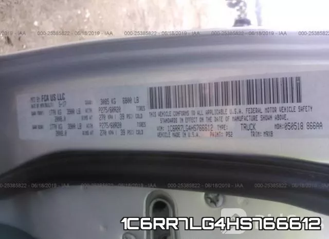 1C6RR7LG4HS766612 фото 10