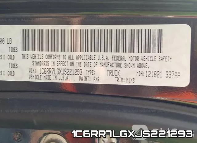 1C6RR7LGXJS221293 фото 10