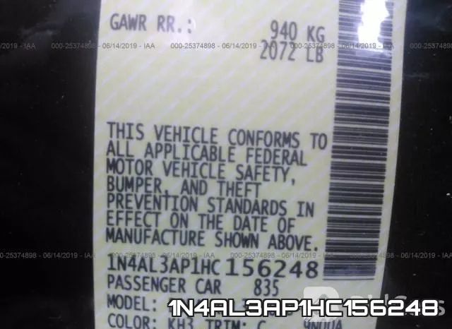 1N4AL3AP1HC156248 фото 10