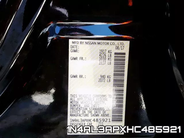 1N4AL3APXHC485921 фото 2
