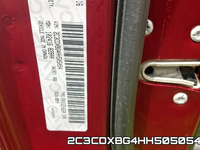 2C3CDXBG4HH505054 фото 2
