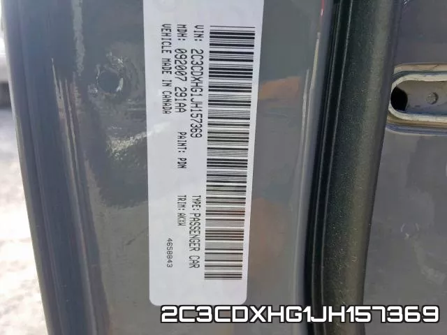 2C3CDXHG1JH157369 фото 2