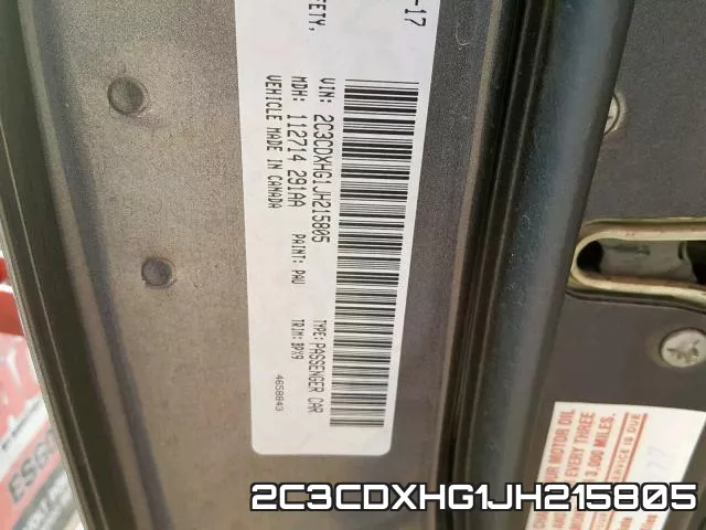 2C3CDXHG1JH215805 фото 2