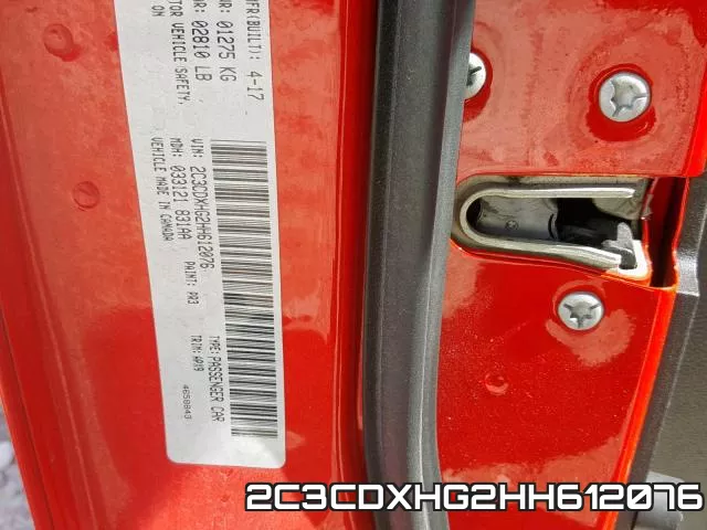 2C3CDXHG2HH612076 фото 2