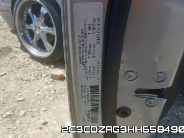 2C3CDZAG3HH658490 фото 2