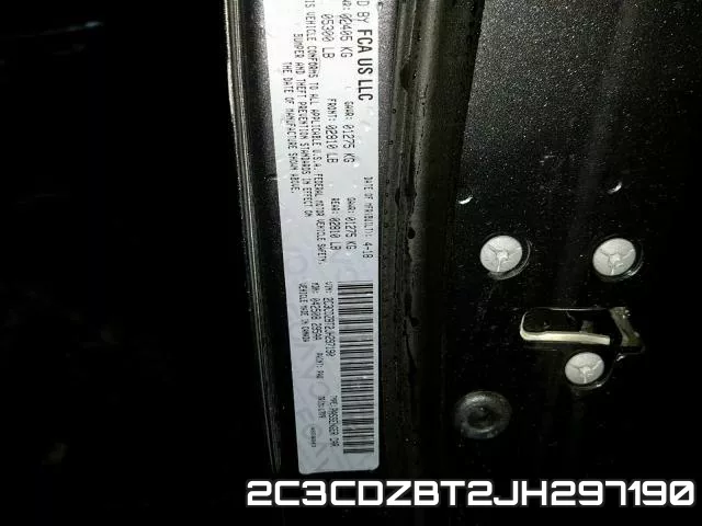 2C3CDZBT2JH297190 фото 2