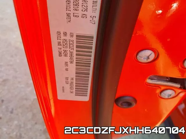 2C3CDZFJXHH640704 фото 2