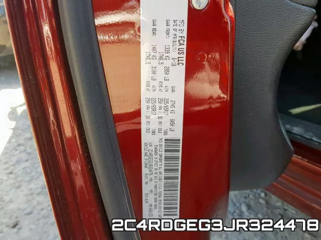 2C4RDGEG3JR324478 фото 2