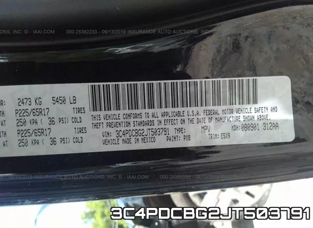 3C4PDCBG2JT503791 фото 10