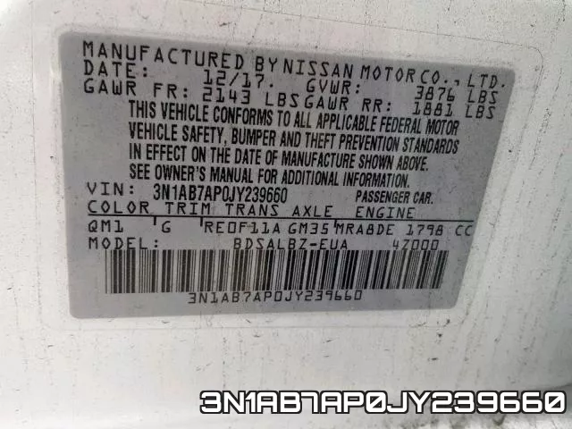 3N1AB7AP0JY239660 фото 2