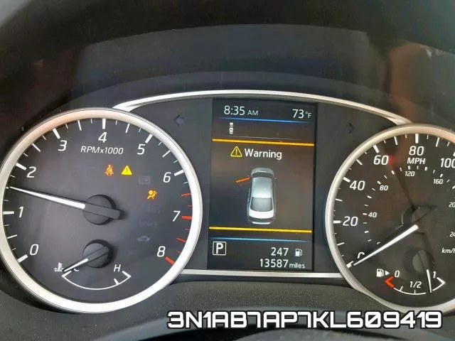 3N1AB7AP7KL609419 фото 9