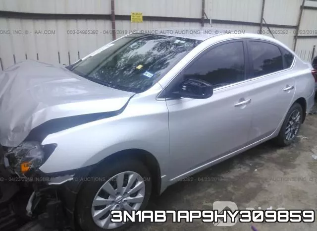3N1AB7AP9HY309859 фото 3