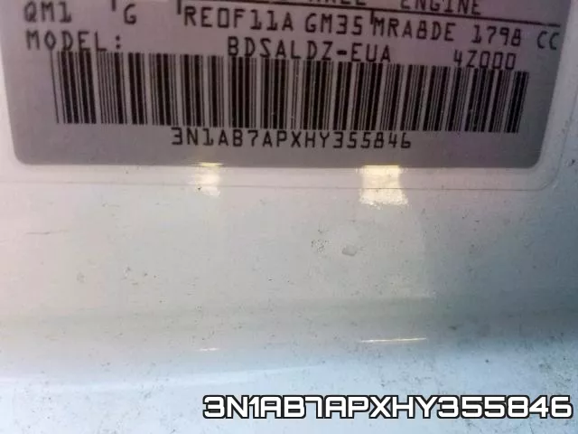 3N1AB7APXHY355846 фото 2