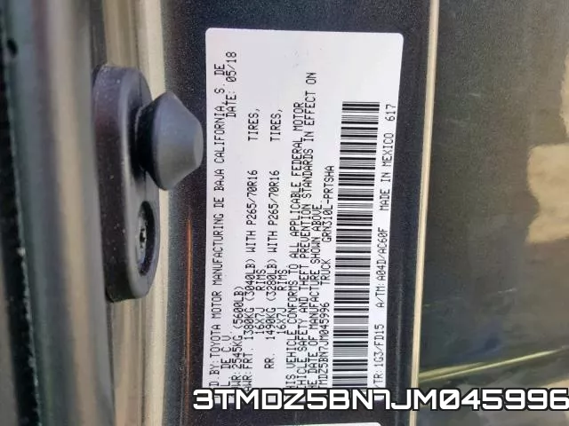 3TMDZ5BN7JM045996 фото 2