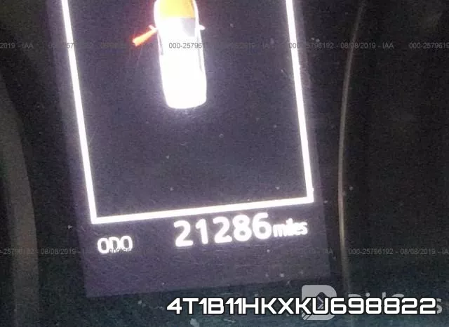 4T1B11HKXKU698822 фото 8