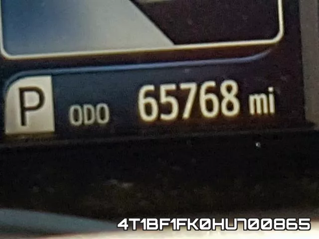 4T1BF1FK0HU700865 фото 9