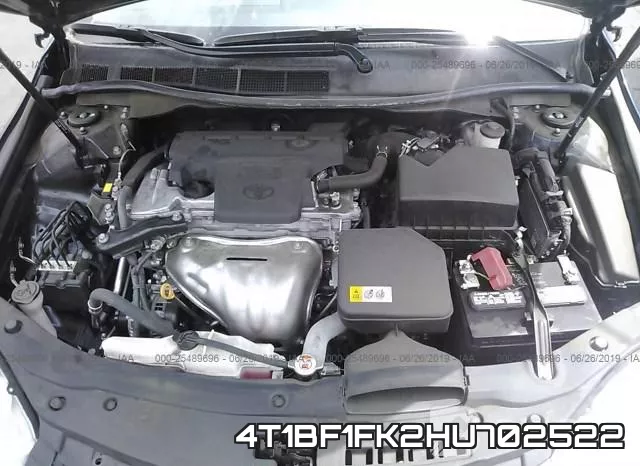 4T1BF1FK2HU702522 фото 2