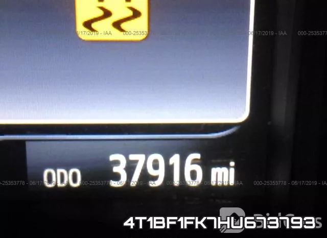 4T1BF1FK7HU673793 фото 8