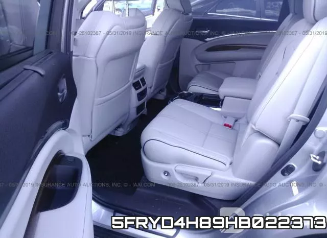 5FRYD4H89HB022373 фото 9