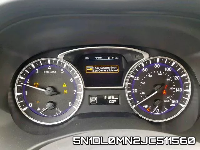 5N1DL0MN2JC511560 фото 9