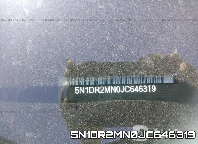 5N1DR2MN0JC646319 фото 10