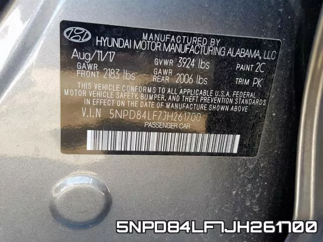5NPD84LF7JH261700 фото 2