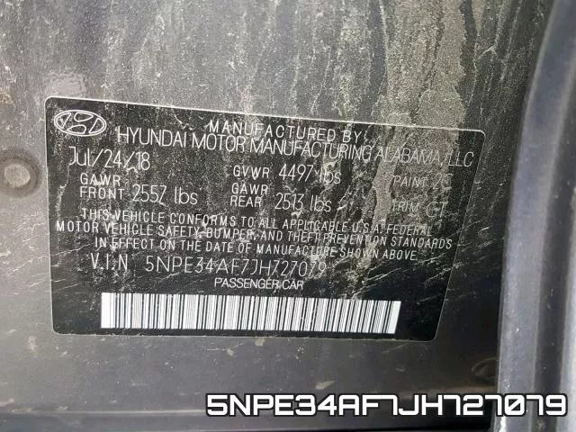 5NPE34AF7JH727079 фото 2
