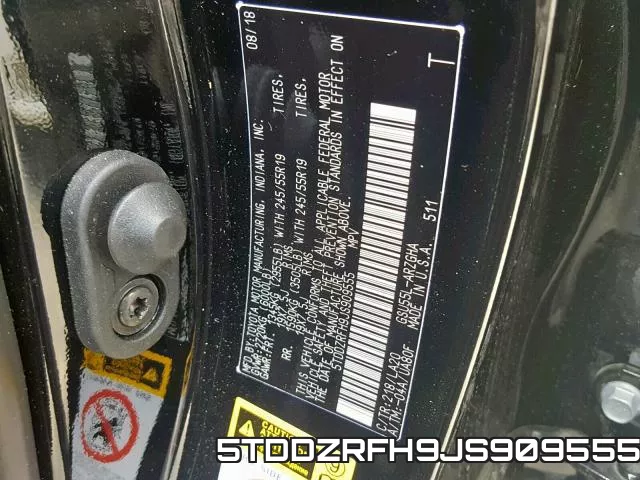 5TDDZRFH9JS909555 фото 2