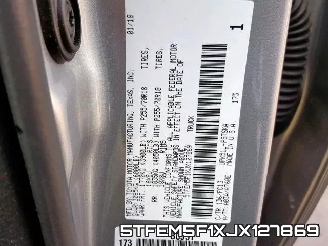 5TFEM5F1XJX127869 фото 2